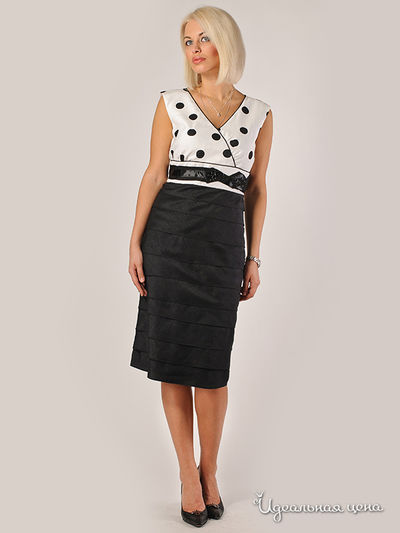 Платье Gold, цвет цвет белый / черный