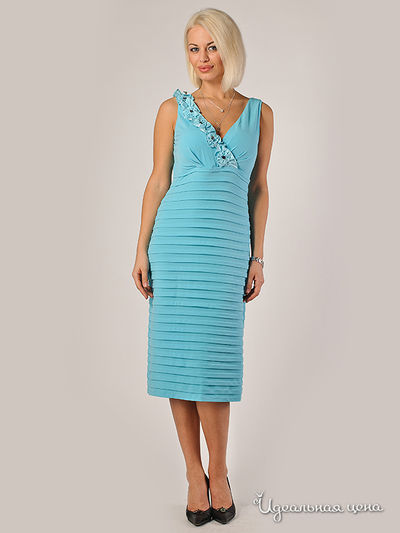 Платье Gold, цвет цвет бирюзовый