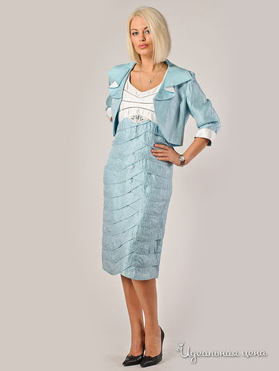 Жакет Gold, цвет цвет голубой