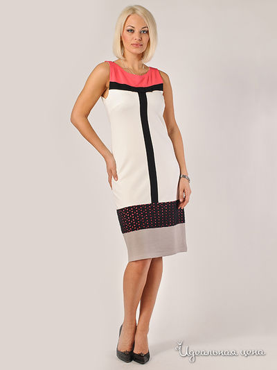 Платье Kate Cooper&Rouge, цвет цвет коралловый