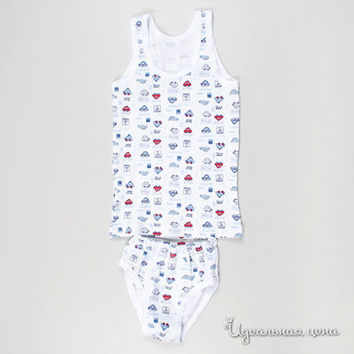 Комплект Ульянушка, цвет цвет белый / голубой