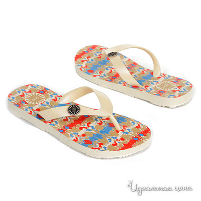 Вьетнамки UGG, цвет цвет мультиколор