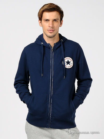 Толстовка Convers, цвет цвет синий