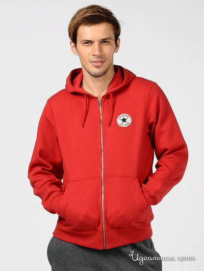 Толстовка Convers, цвет цвет красный