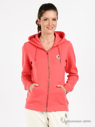 Толстовка Convers, цвет цвет коралловый