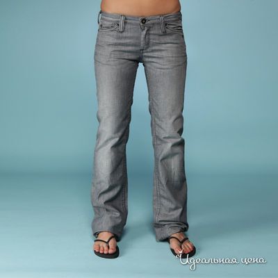Джинсы Roxy, цвет цвет серый