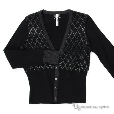 Кардиган Cleverly, цвет цвет черный / серый / серебристый