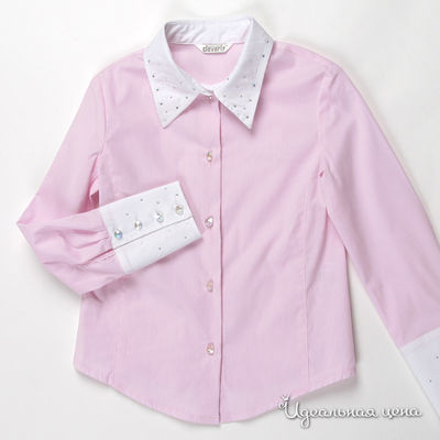 Блузка Cleverly, цвет цвет розовый