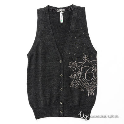 Жилет Cleverly, цвет цвет темно-серый меланж