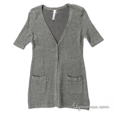 Кардиган Cleverly, цвет цвет серый меланж