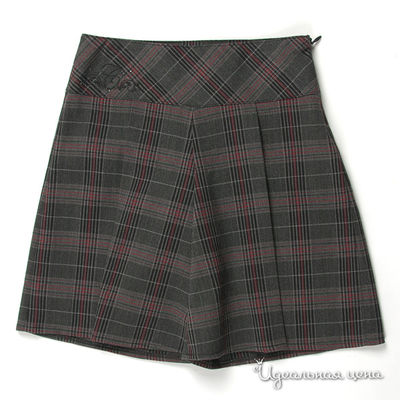 Шорты Cleverly, цвет цвет серый / принт клетка