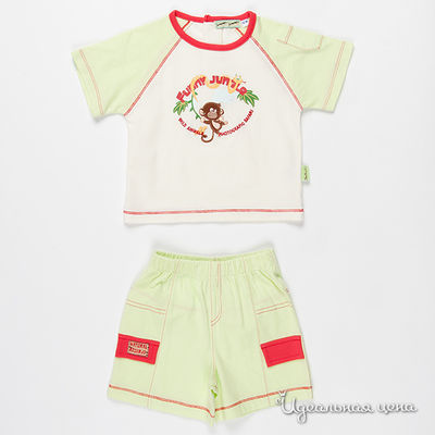 Комплект Best for kids, цвет цвет молочный / зеленый