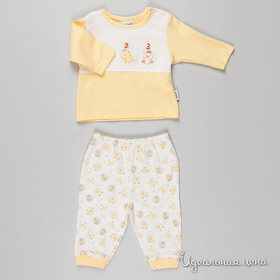 Комплект Best for kids, цвет цвет желтый / белый