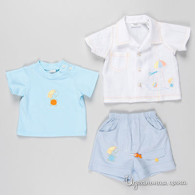 Комплект Best for kids, цвет цвет белый / голубой