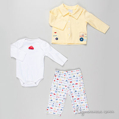 Комплект Best for kids, цвет цвет желтый / белый