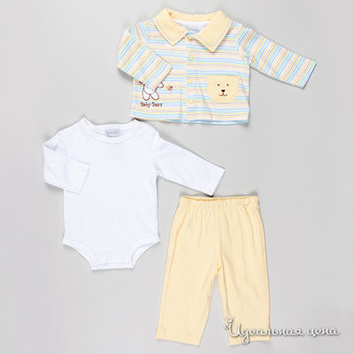 Комплект Best for kids, цвет цвет желтый / белый