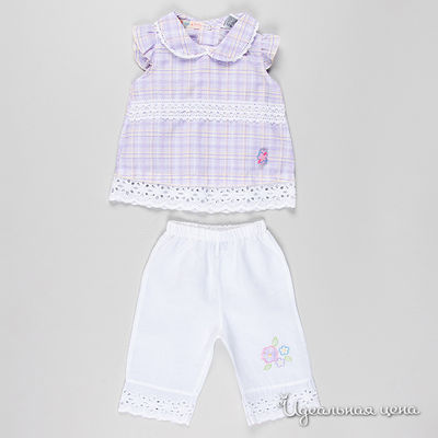 Комплект Best for kids, цвет цвет сиреневый / белый