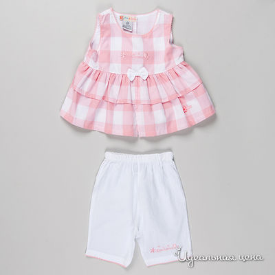 Комплект Best for kids, цвет цвет розовый / белый