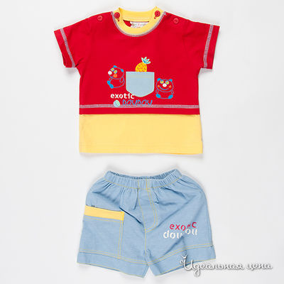 Комплект Best for kids, цвет цвет красный / желтый / голубой