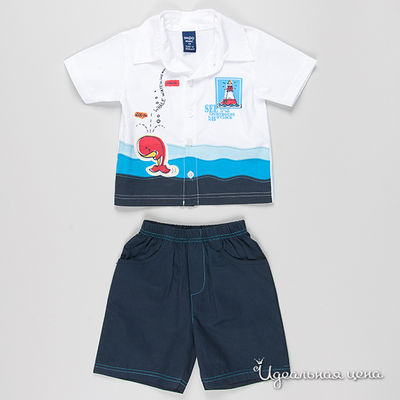 Комплект Best for kids, цвет цвет белый / темно-синий