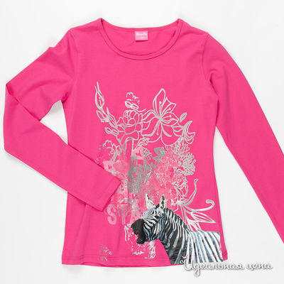 Лонгслив Pampolina, цвет цвет ярко-розовый