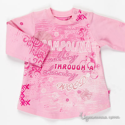 Лонгслив Pampolina, цвет цвет розовый
