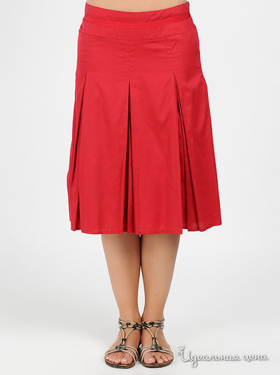 Юбка 2 BIZ, цвет цвет красный