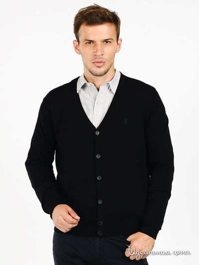 Кардиган Marlboro Classics, цвет цвет черный