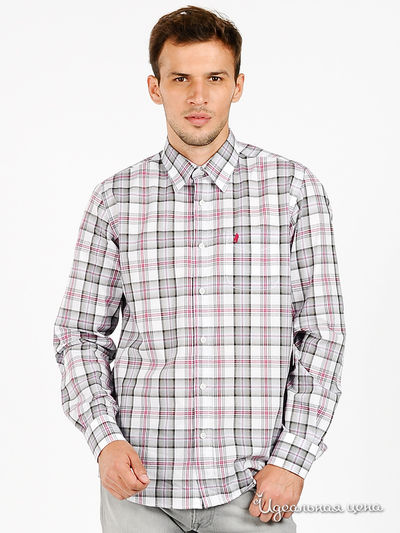 Рубашка Marlboro Classics, цвет принт клетка