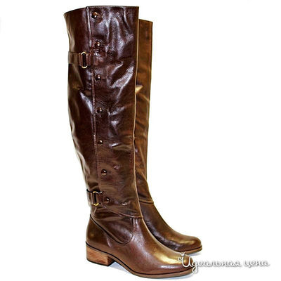 Ботфорты Capriccio, цвет цвет каньячный