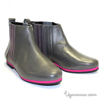 Полусапоги Capriccio, цвет цвет темно-серый