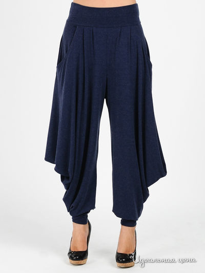 Брюки MadamT, цвет цвет синий