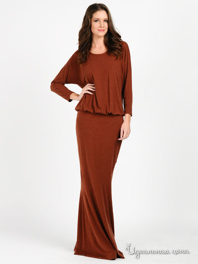 Платье MadamT, цвет цвет терракотовый