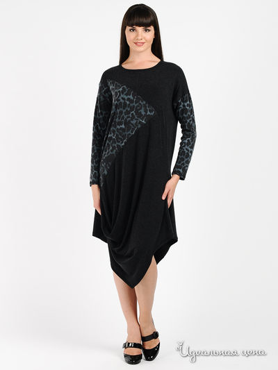 Платье MadamT, цвет цвет серый