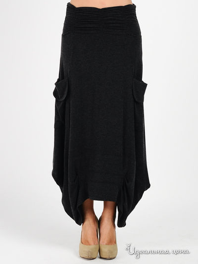 Юбка MadamT, цвет цвет серый