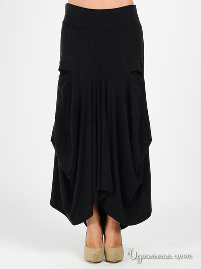 Юбка MadamT, цвет цвет серый