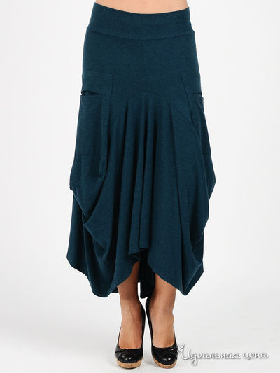 Юбка MadamT, цвет цвет морской волны