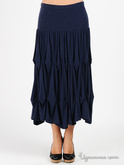 Юбка MadamT, цвет цвет синий
