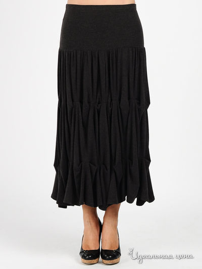 Юбка MadamT, цвет цвет серый