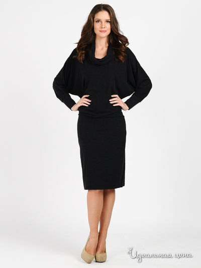 Платье MadamT, цвет цвет серый