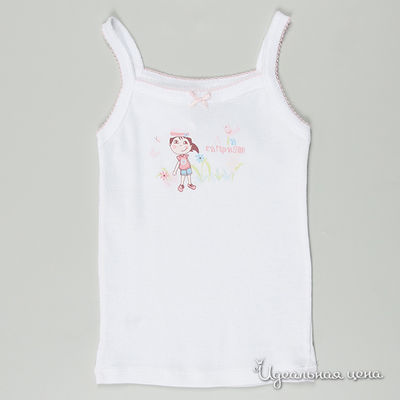 Майка Absorba, цвет цвет белый