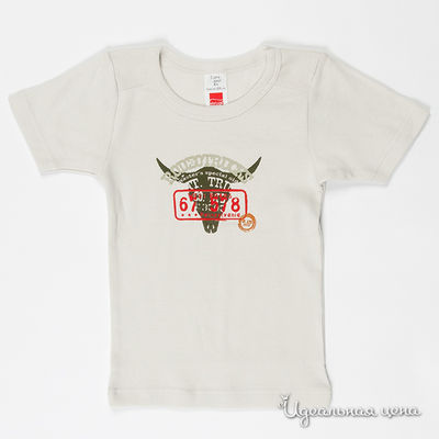 Футболка Absorba, цвет цвет молочный