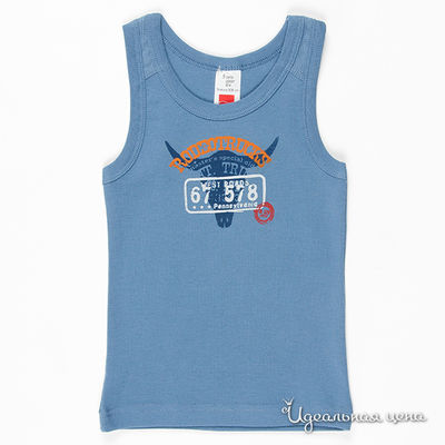 Майка Absorba, цвет цвет голубой