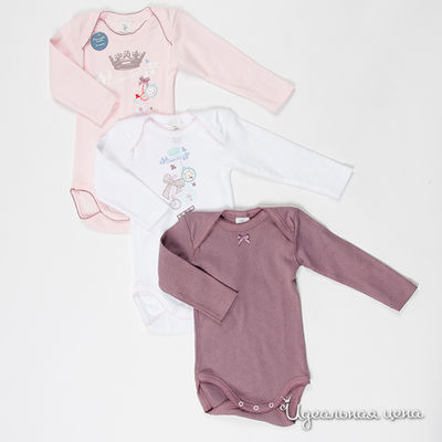 Комплект боди Absorba, цвет цвет розовый