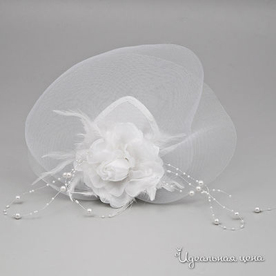 Шляпка Lastoria, цвет цвет белый