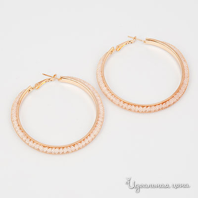 Серьги Lastoria, цвет цвет молочный