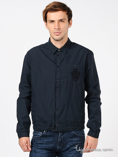 Рубашка Ferre&Cavalli, цвет цвет синий