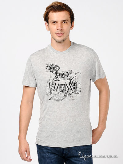 Футболка Ferre&Cavalli, цвет цвет серый