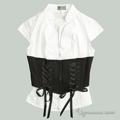 Блуза Deline, цвет цвет белый / черный