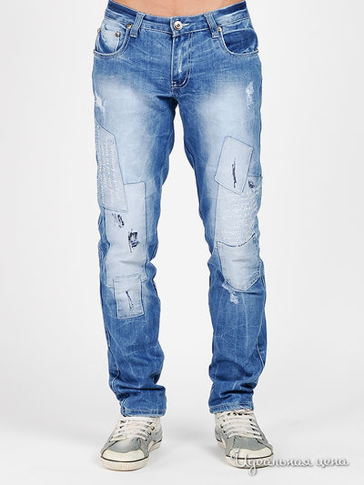 Джинсы Kosmo Lupo, цвет цвет голубой